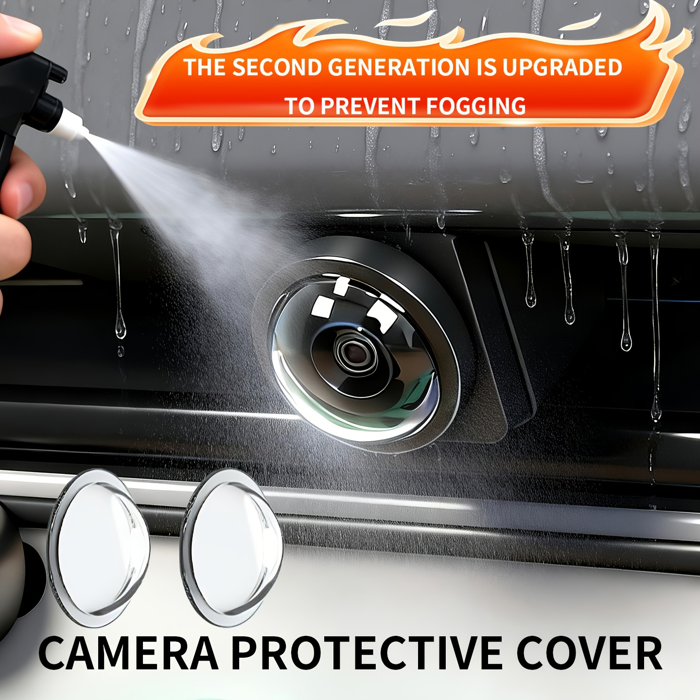 Rear Camera For Car - 2Pcs Car Rear View Backup Camera