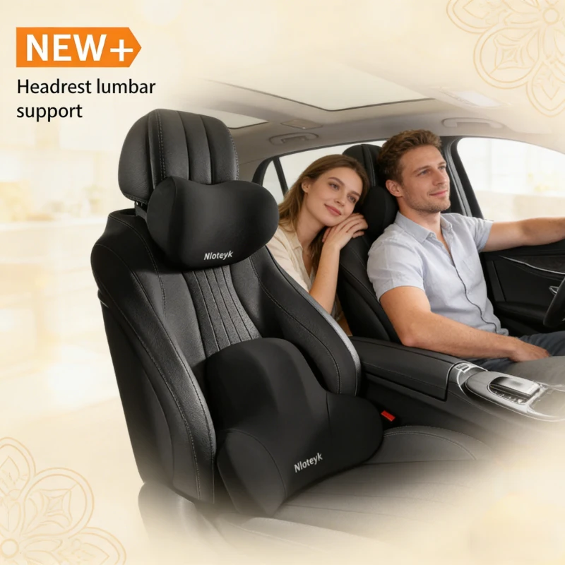Car Accessories Nearby - Car Memory Foam Neck Pillow &
