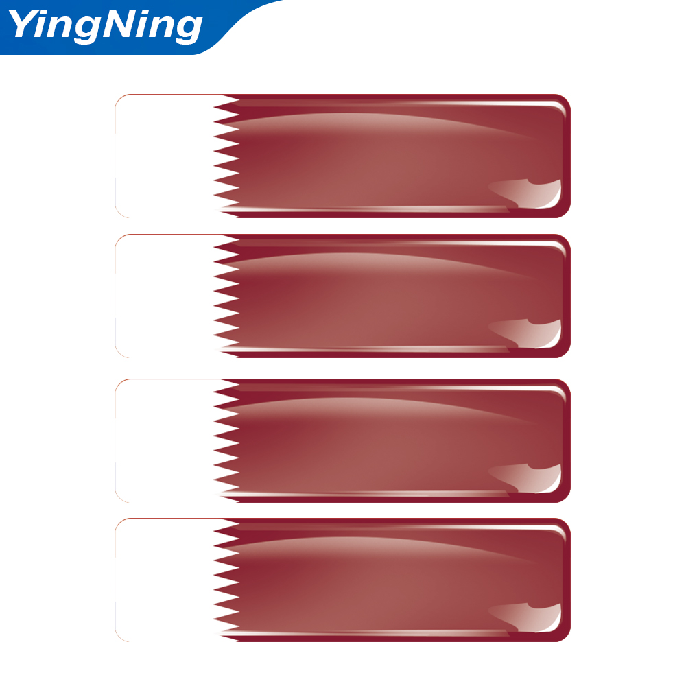 4PCS Qatar Flag Sticker Vinyl  - Qatar Car Accessories review and price