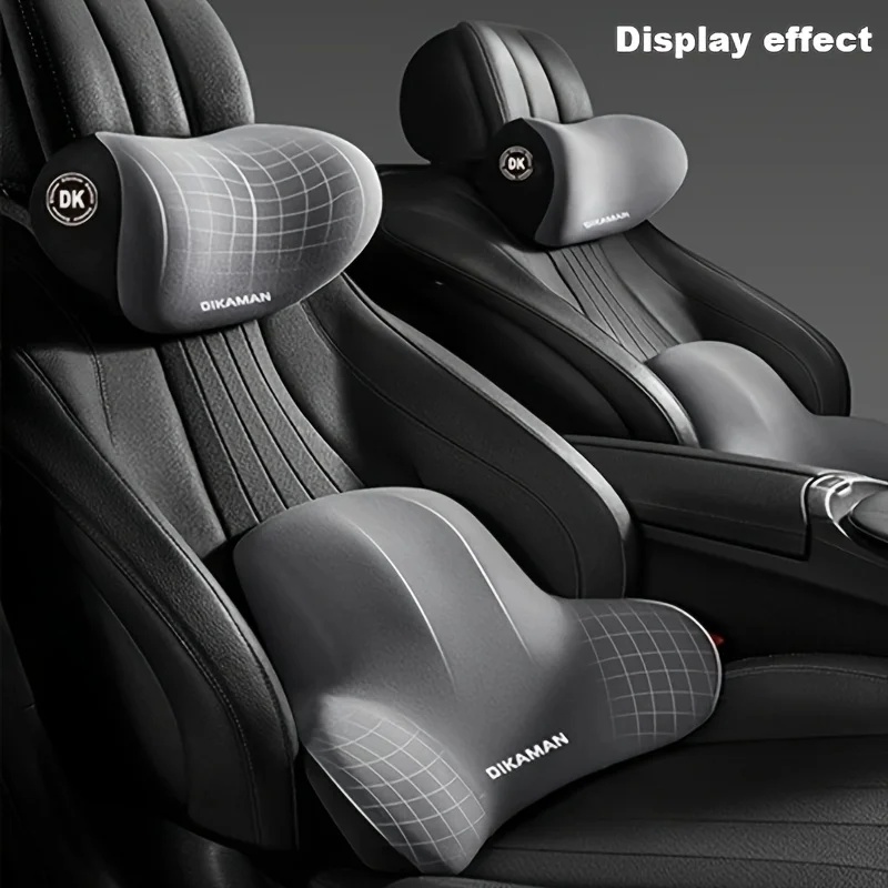 Memory Foam Headrest Lumbar Su - Car Accessories Nearby review and price