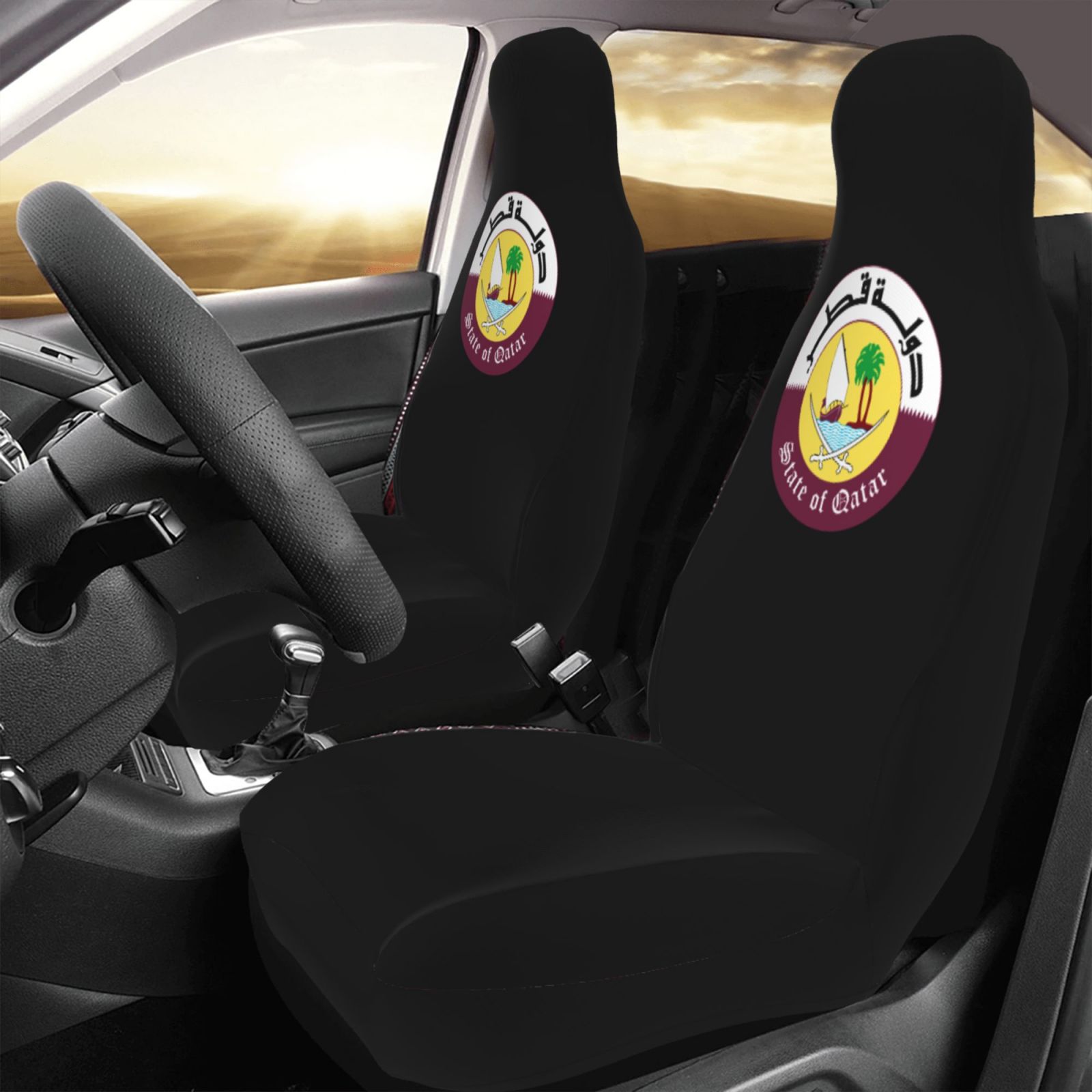 Qatar National Emblem Pattern  - Qatar Car Accessories review and price