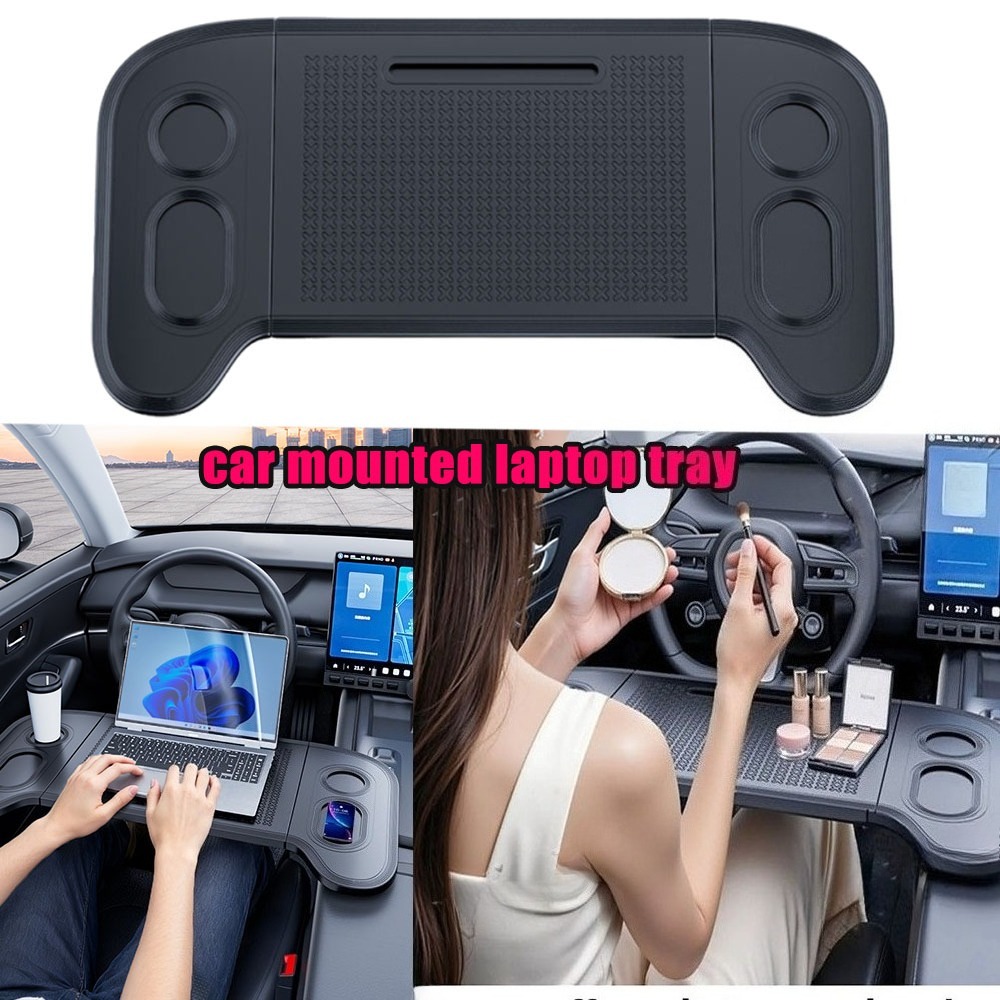 Foldable Car Laptop Desk Steer - Car Accessories For Camping review and price